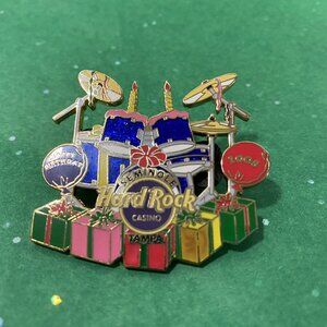Seminole Hard Rock Casino Pin ~ HAPPY BIRTHDAY 2008 ~Tampa, Fl Collectibles